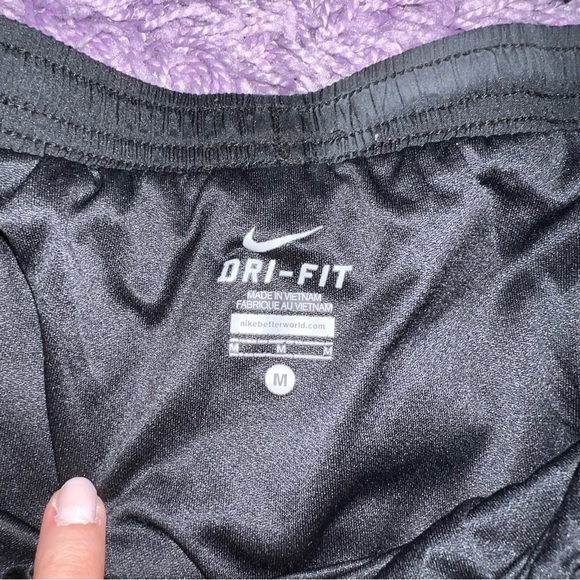 SOLD | Nike - Black & Purple Running Shorts - Picture 2 of 2